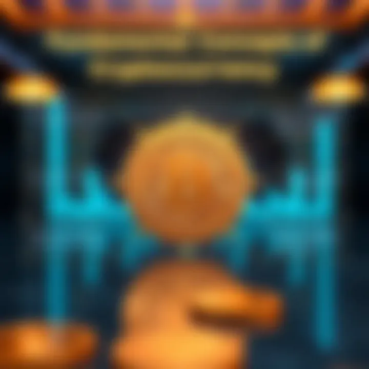 Infographic explaining fundamental concepts of cryptocurrency