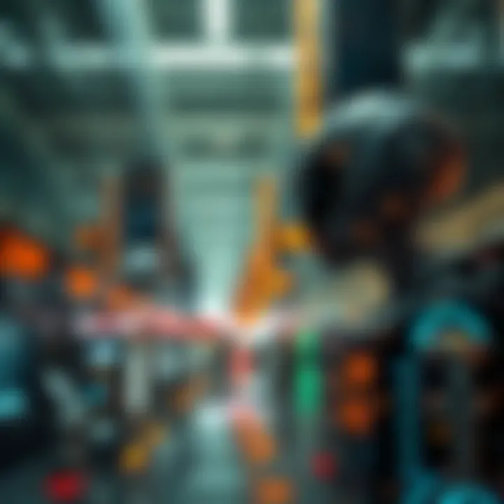 A conceptual image of financial markets influenced by AI trading systems