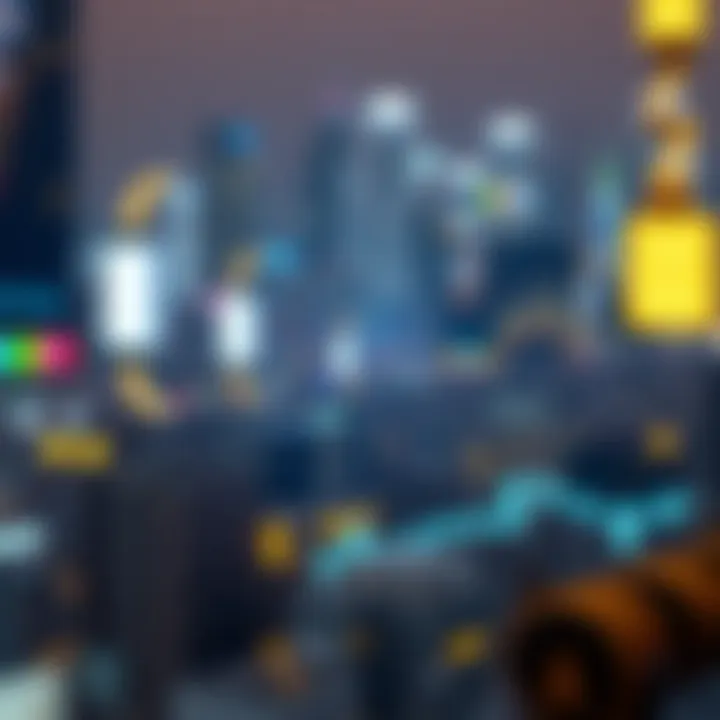 Market Influences on Algorand's Value Visual representation of market factors impacting Algorand