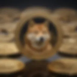 Visual representation of Dogecoin price trends over time