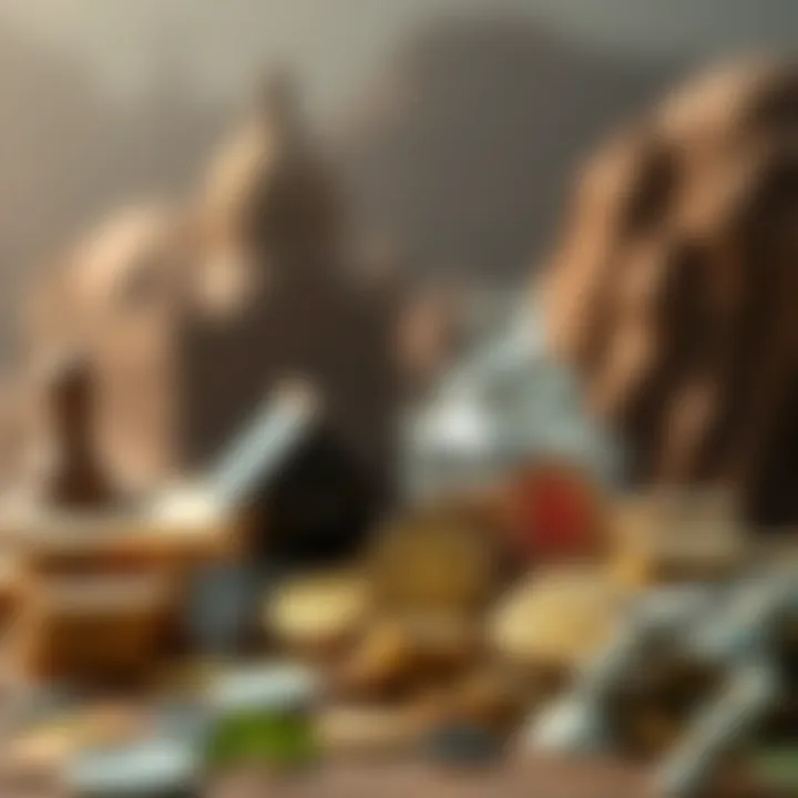 A balanced portfolio showcasing traditional and digital assets