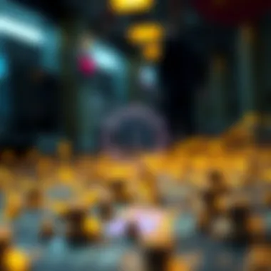 Innovative blockchain technology concept