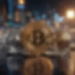 Visual representation of top cryptocurrencies