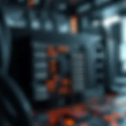 Detailed schematic of an ASIC miner's architecture