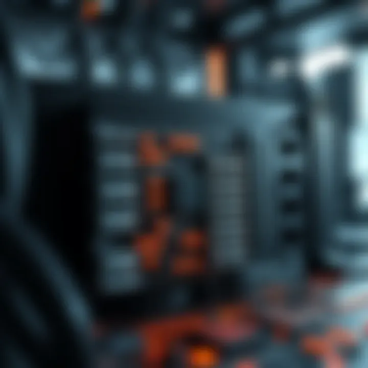 Detailed schematic of an ASIC miner's architecture