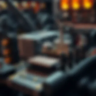 Diagram showcasing assembly steps for an ASIC miner