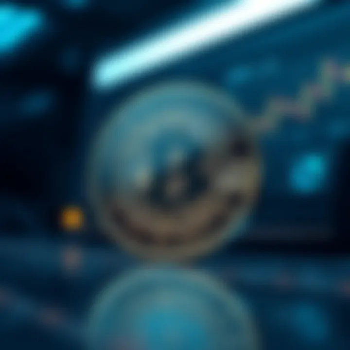 The Symbol of Innovation: Internet Computer Coin Illustration of the Internet Computer Coin logo