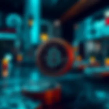 Illustration of security measures for cryptocurrency transactions