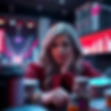 Illustration of cryptocurrency assets