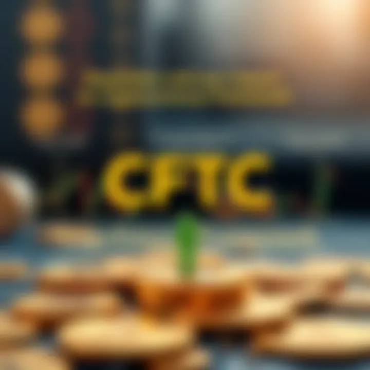 Infographic showing the CFTC regulatory framework