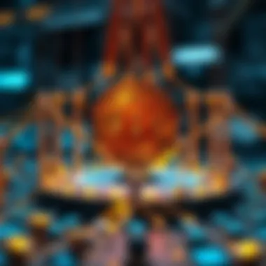 Visual representation of Bitcoin blockchain architecture