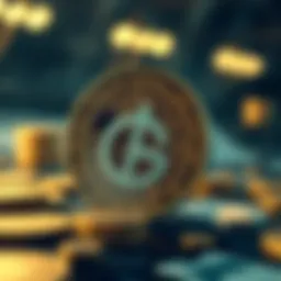 Visual representation of presale cryptocurrency mechanics