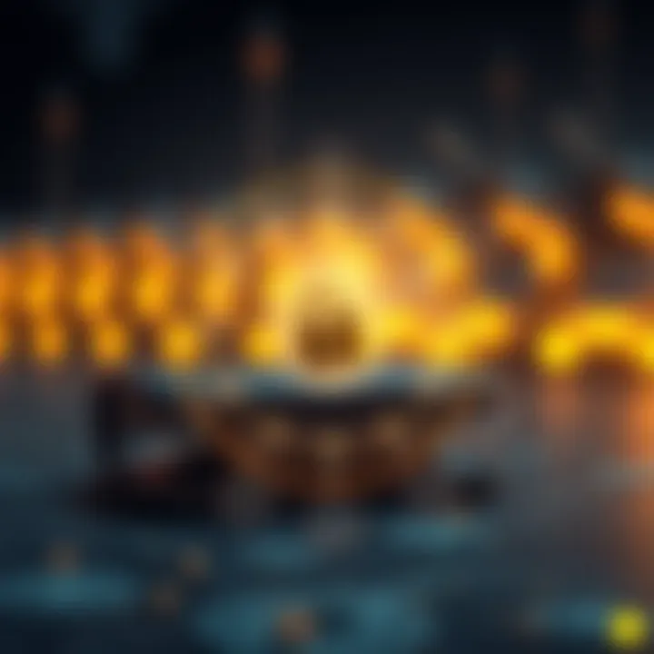 A conceptual diagram showcasing challenges and advancements in wallet technology