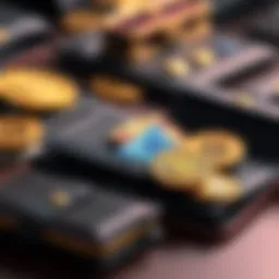 A visual representation of different types of crypto wallets