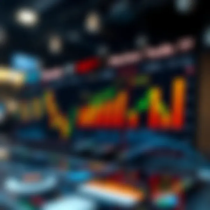 Analyzing NFT Market Trends and Insights A graphical representation of market trends and data analytics for NFTs