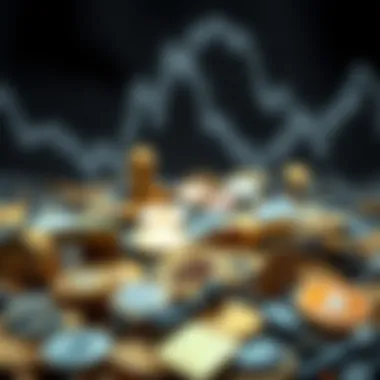 Various cryptocurrencies displayed