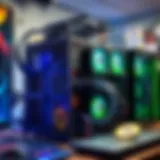 Cryptocurrency mining rig setup