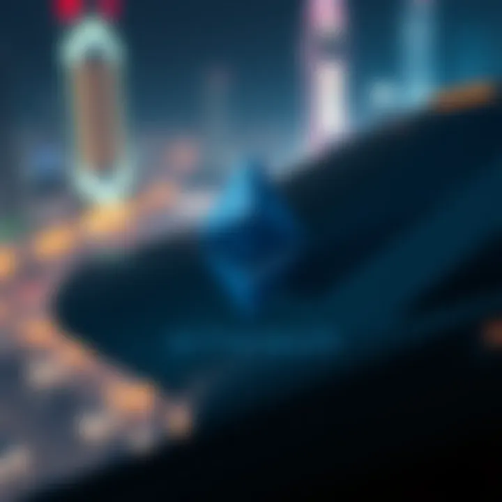 Ethereum logo representation