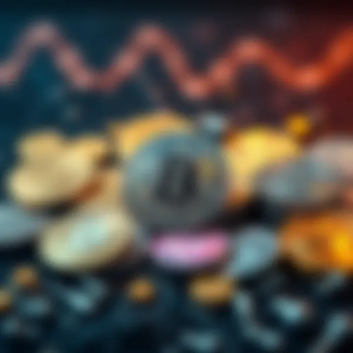 Diverse Cryptocurrencies Supported by Trezor Visual representation of various cryptocurrencies supported by Trezor