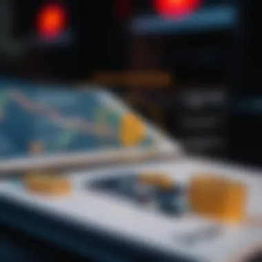 A diagram showing risks associated with cryptocurrency storage