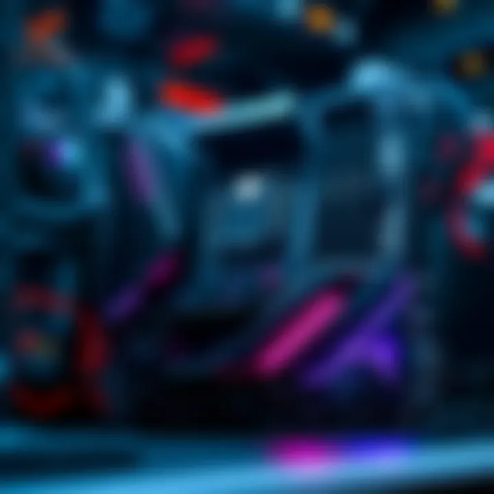 Motherboard setup with multiple GPU slots