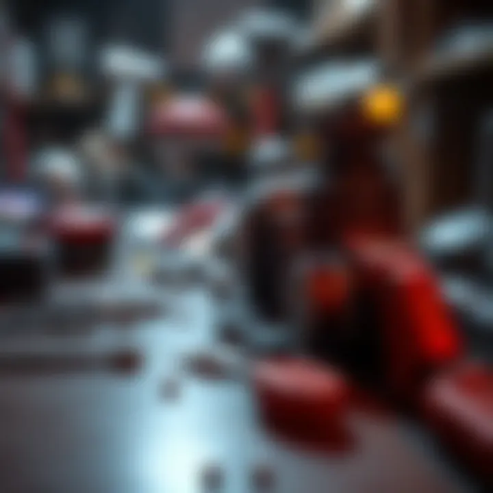 An illustration of various tools used in the NFT creation process.