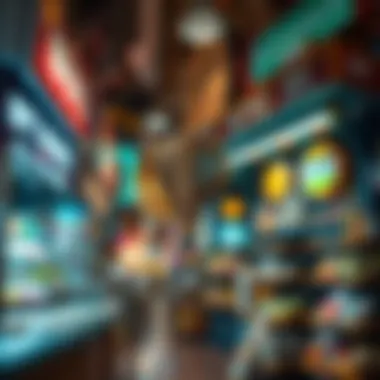 Exploring the NFT Marketplace A visual representation of the NFT marketplace