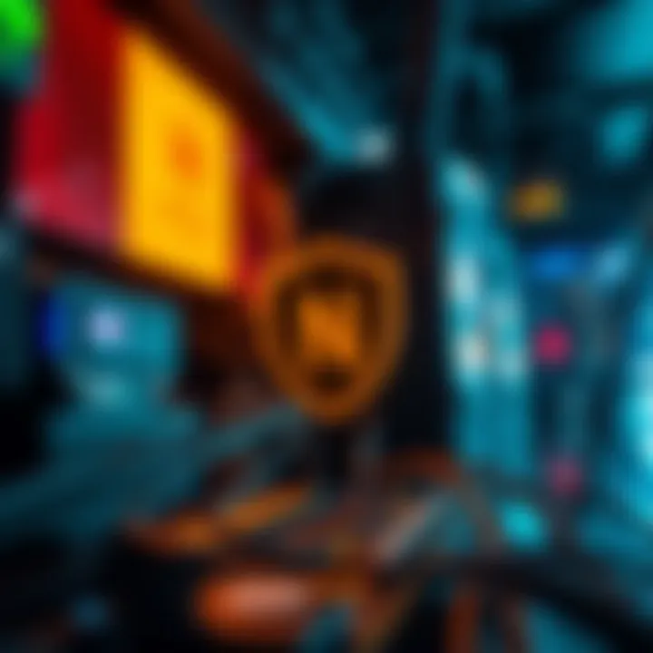 Cryptocurrency mining setup with antivirus protection