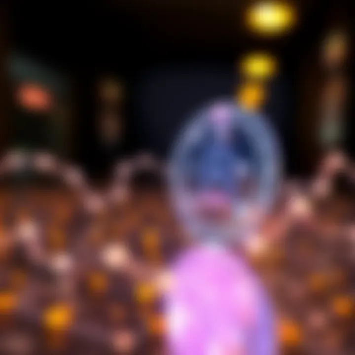 An artistic representation of blockchain technology