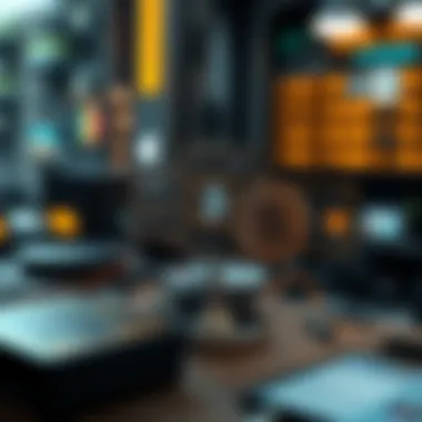 A conceptual design showcasing regulatory frameworks