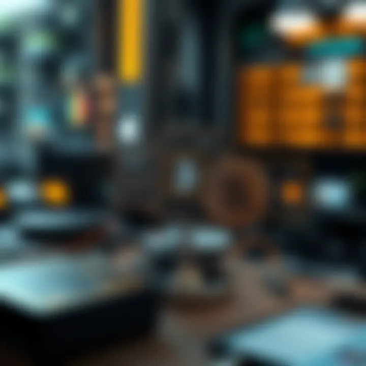 A conceptual design showcasing regulatory frameworks