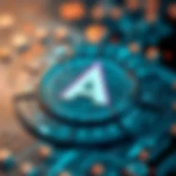 Visual representation of APL cryptocurrency features