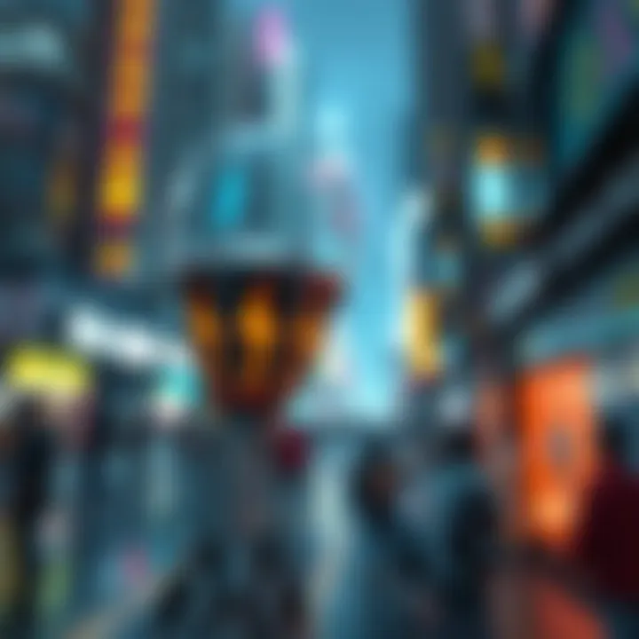 Market trends in NFT art showcased visually