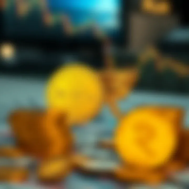 Illustration of economic factors affecting currency valuation