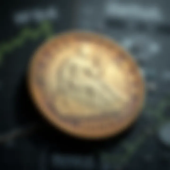 Graph illustrating the market trends of the 1882 dollar coin over time