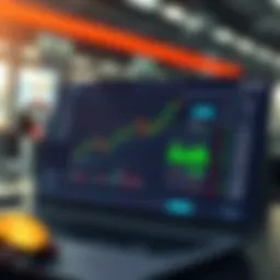 Webull platform interface showcasing trading tools