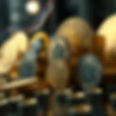 Diverse Altcoins for Mining Visual representation of different types of altcoins available for mining