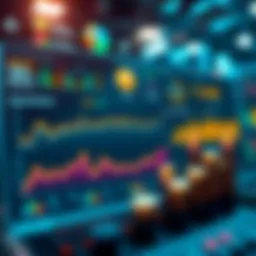 A detailed dashboard of altcoin mining software showcasing performance metrics