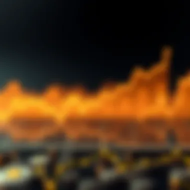 Graph showing Bitconnect's rise and fall in cryptocurrency value