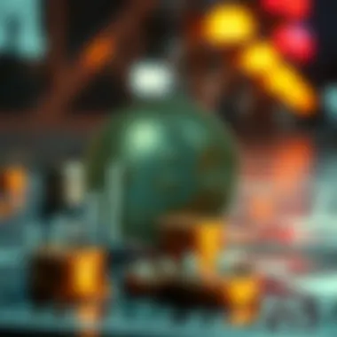 Visual representation of alleged fraudulent activities linked to Bitconnect