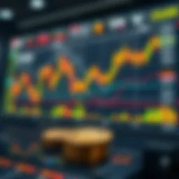 Illustration of cryptocurrency trading interface