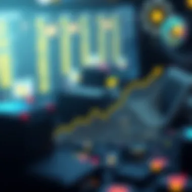 Graph illustrating the rise of cryptocurrency mining app usage over time