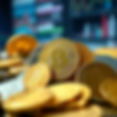 Diversity in Cryptocurrency A diverse collection of cryptocurrency coins symbolizing market variety.