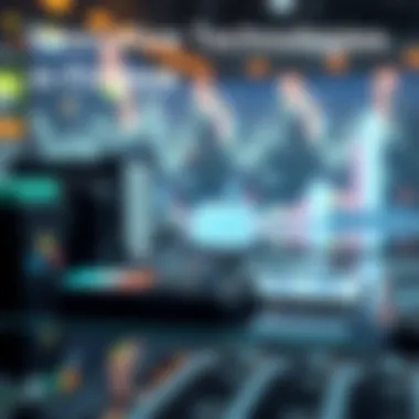 Illustration of innovative technologies shaping the financial landscape.