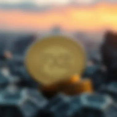 Futuristic depiction of investment potential in FXS Coin