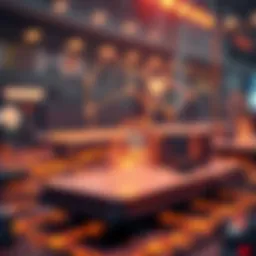 Conceptual visualization of Hashgraph technology in distributed ledger systems