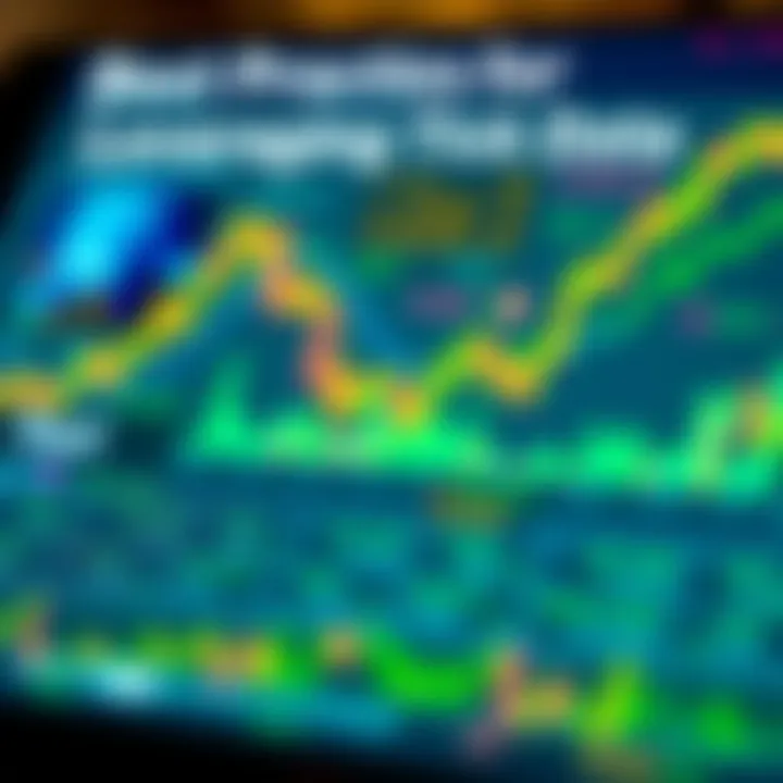Infographic showing best practices for leveraging tick data