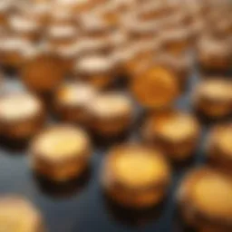 An illustration depicting honey tokens in a digital environment