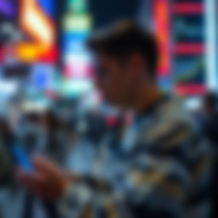 Graphical representation of consumer behavior in digital finance