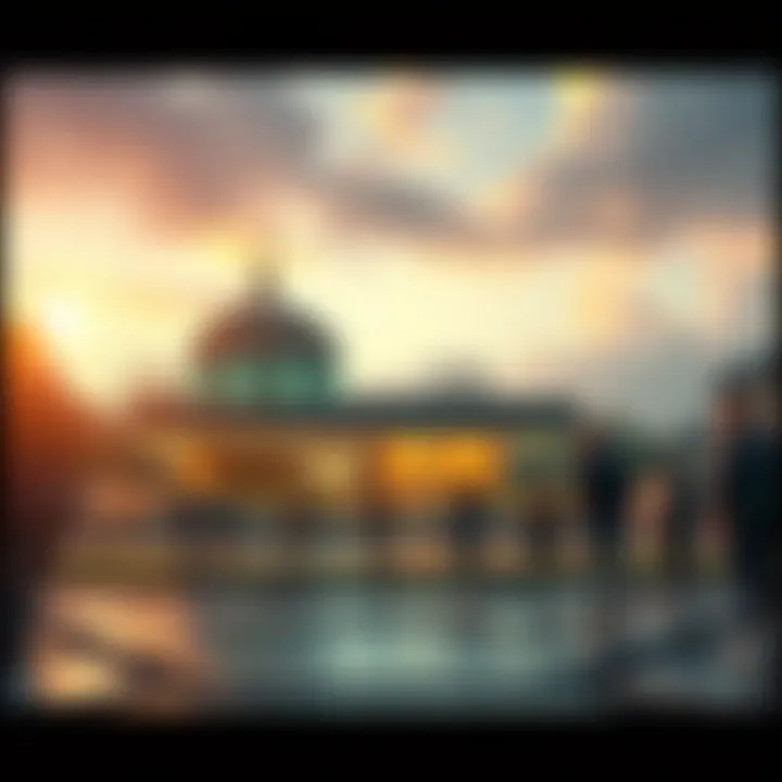 Conceptual illustration of community building through nobility tokens